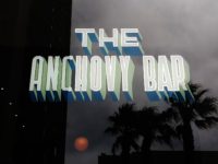 Anchovy Bar Mirrored Sign