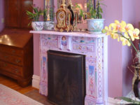 Painted Victorian Fireplace