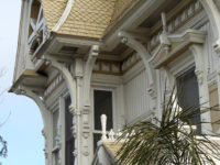 Victorian fantasy facade detail