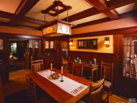 Arts and crafts dining room