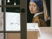 Vermeer Pearl Earring mural